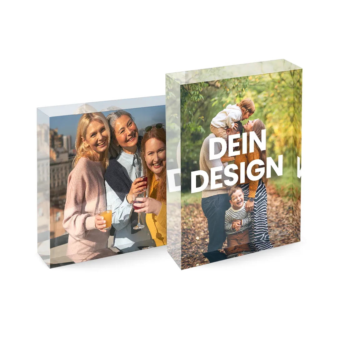 Dein Design Acrylblock