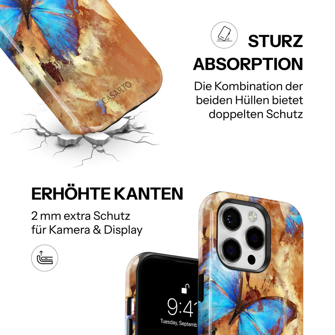 Papillon bleu