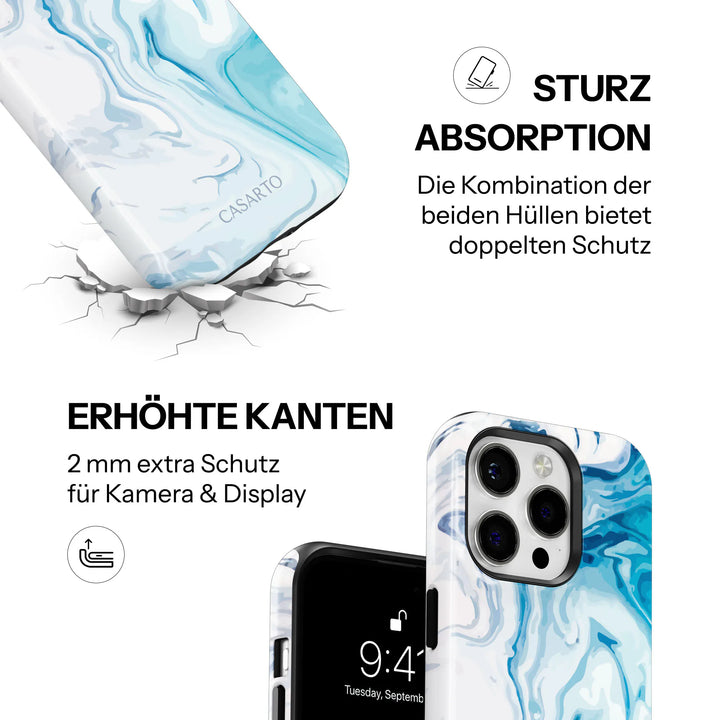 Blue White