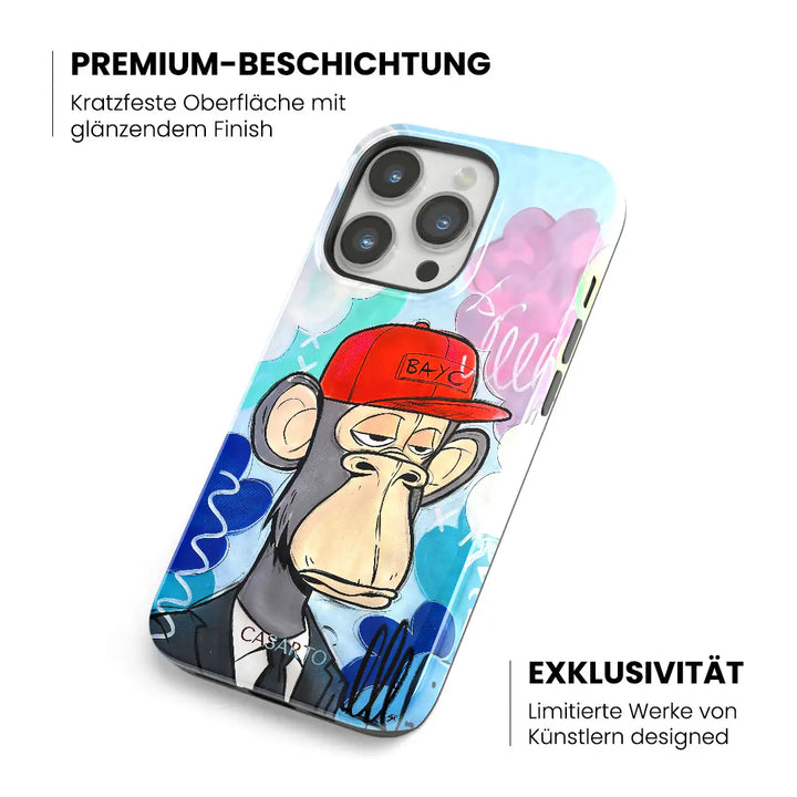 Verveelde aapbaas