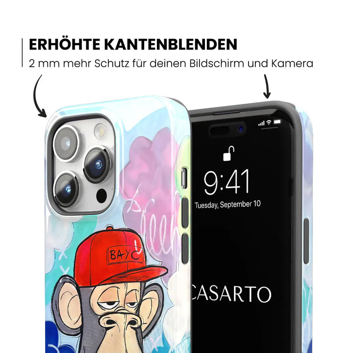 Verveelde aapbaas