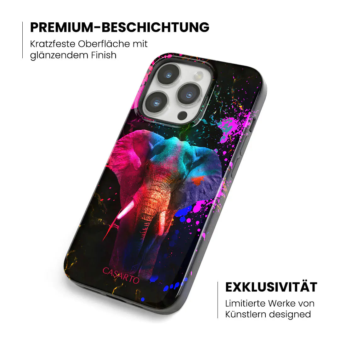 Colorful Elefant - Casarto Limited Art Case