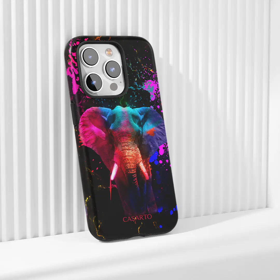 Colorful Elefant - Casarto Limited Art Case