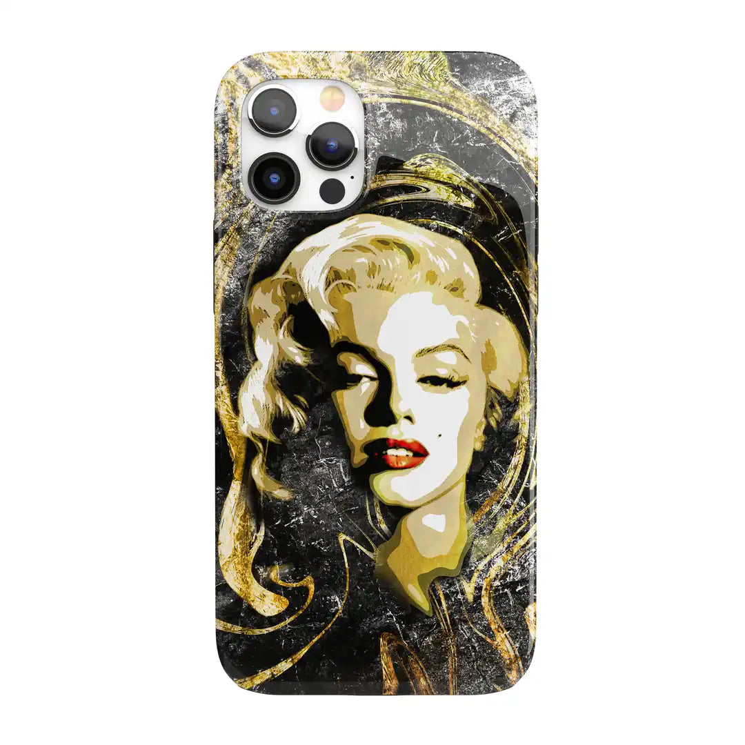 Marilyn Monroe - Guld - Casarto Limited Art Case